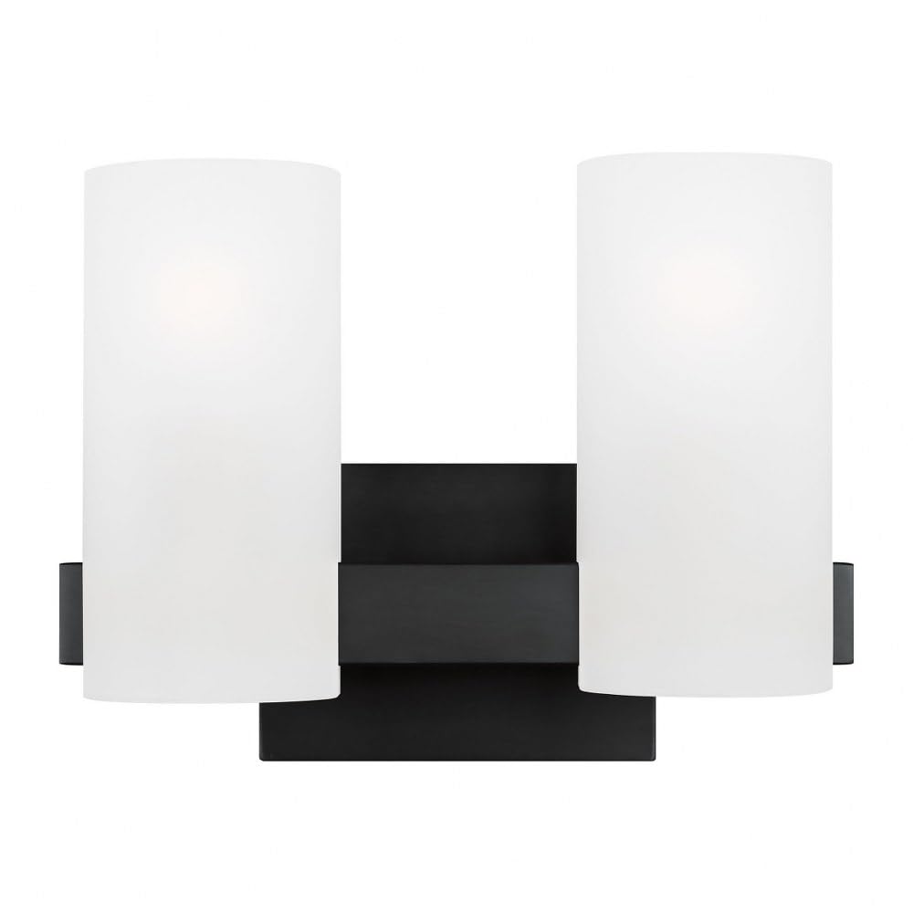 Scott Living DJV1102MBK Rhode Medium Vanity Midnight Black