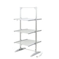 Towel Heater Wall-Mounted, Electric Towel Rack, 304 Stainless Steel Towel Radiator, Bathroom Heating Clothes Dryer, Multifunctional Storage Rack
