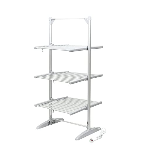 Towel Heater Wall-Mounted, Electric Towel Rack, 304 Stainless Steel Towel Radiator, Bathroom Heating Clothes Dryer, Multifunctional Storage Rack