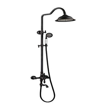 Inlight 30" Integrated LED Indoor Brushed Steel AC Motor Ceiling Fan with Light and Remote, Five Reversible Blades in a Black and Barnwood Finishes, IN-0715-1-MD
