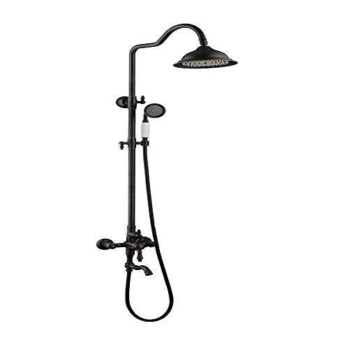 Copper Light Shower Set Rose Gold/Gold/Black Ancient Shower Set Villa Beautiful Practical