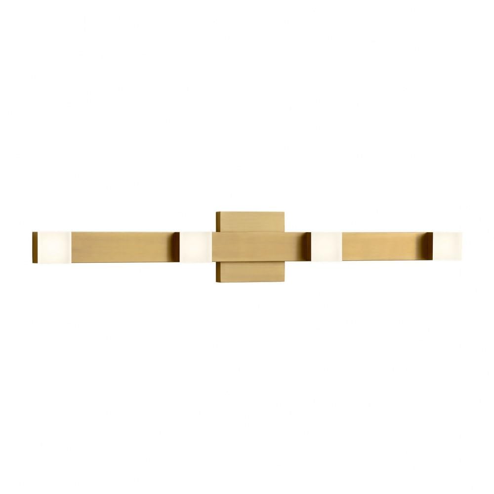 Scott Living DJV1071SB-L1 Brander Extra Large Vanity Satin Brass