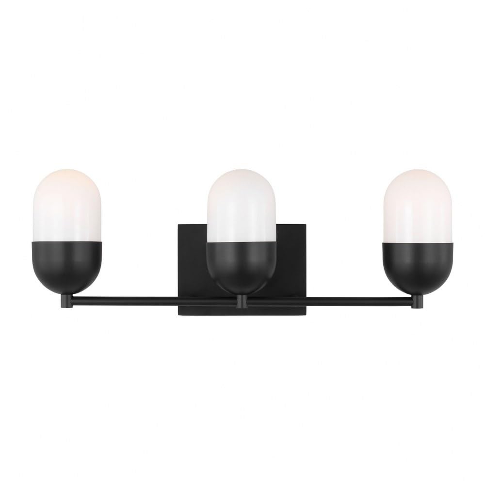 Scott Living DJV1093MBK Foster Large Vanity Midnight Black