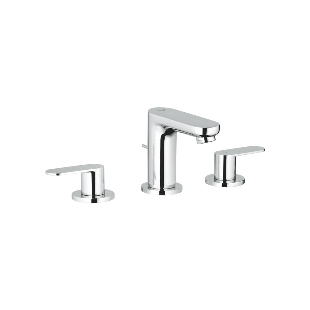 GROHE 2019900A Eurosmart Cosmopolitan 8-Inch Widespread Two-Handle S-Size Bathroom Faucet, 1.2 GPM, Chrome