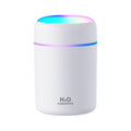 Portable Mini Humidifier, 300ml with Colorful LED Night Light, USB Personal Desktop Humidifier for Car Office Home Travel, Auto Shut-Off, 2 Mist Modes, Super Quiet