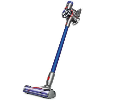 Dyson V8 Motorhead Extra Cordless Stick Vacuum Cleaner, for Home, Powerful Suction, Ergonomic Handle, Cordless, Built-in Battery, Lightweight, Height Adjustable, Machine Filtration-Blue (Renewed)