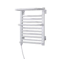 APUM Smart Electric Towel Rack, Electric Heated Bath Towel Warmer Rack,Wallmountable, Space Saving Plug-in Towel Warmers for Bathroom