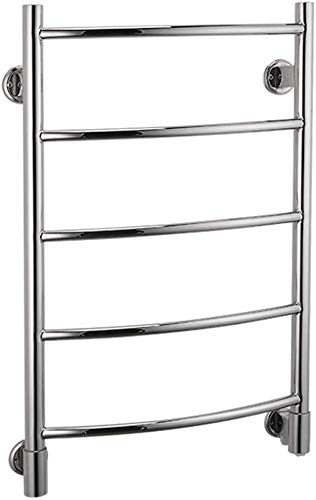 Modern Fashion Electric Heating Towel Rack 500 * 800 mm 5 Bar Home Towel Rack Radiator Bathroom Shower Room Dormitory or Hotel