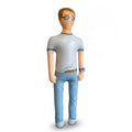Fun Delivery Man Akin Life-Size Talking Inflatable Boyfriend – Funny, Shocking & Attention-Grabbing Party Prop with 15 Phrases – Gag Gift & Harmless Party Prank for Bachelorette Parties & Group Events