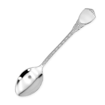 Sterling Silver 925 Ornate Spoon Flatware Silver Teaspoon Showering Present Baby Gift