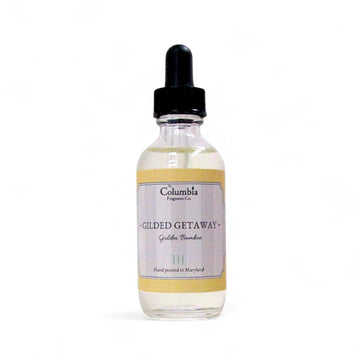 Columbia Gilded Getaway Home Fragrance Oil, 2oz – Golden Bamboo, Luxury Hotel-Inspired Diffuser Oil, Fresh Clean Bamboo Scent for Whole-Home Aroma