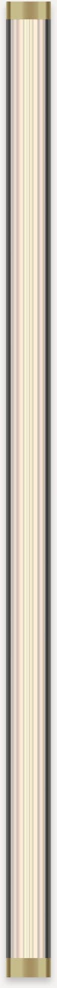 Robern: JLA30FKSC3D86-1.375"x30", FLUTED, BRASS, TENOR®