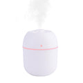 Portable Mini Humidifier Small Cool Mist Humidifier Personal Desktop USB Powered Super Quiet for Travel Car,Office,Baby Bedroom, Night Light, 2 Mist Modes, Auto Shut-off