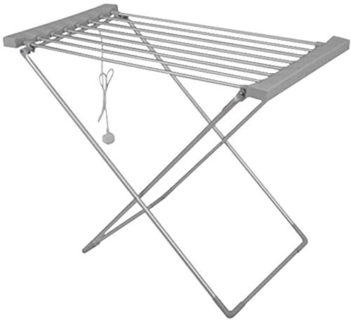 APUM Electric Towel Warmer, Towel Rack Warmer Foldable Floor Standing 100W Energy Saving for Bathroom Towel Heater Rail Home Bathroom Accessories