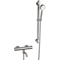 Bath Shower Mixer Faucet Constant Temperature Stainless Steel Multi-Function Rising Rod Bathroom Shower Tap