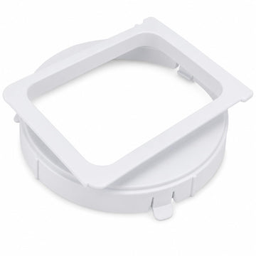 Portable Air Conditioner Exhaust Duct Interface 5.9 Inch Square to Round Adapter for Midea KY25 JHS Vissani - Please Confirm Size & Shape Before Purchase
