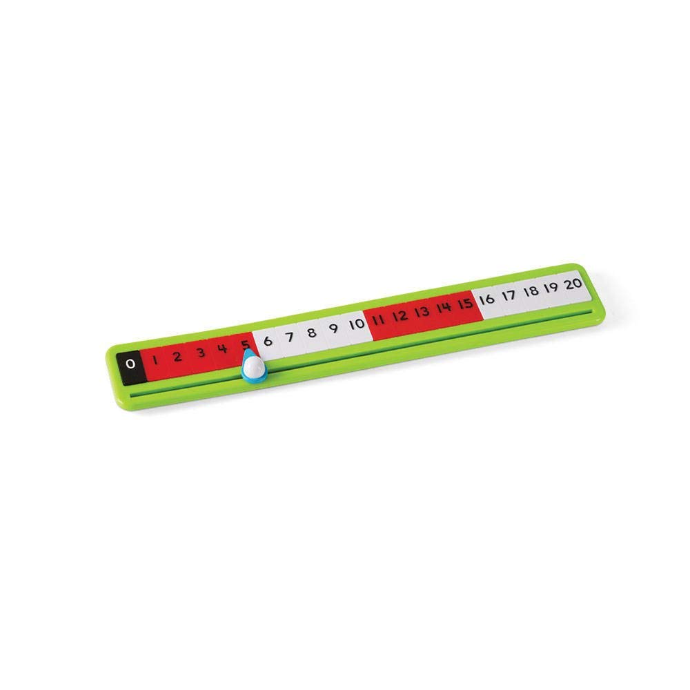 hand2mind Number Path Rekenrek, Number Line for Students, Abacus Counting Toy, Educational Toys for Elementary Kids, Teacher Supplies for Classroom, Math Manipulatives (Set of 6)