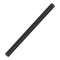 18 Inch Downrods for Ceiling Fans, Dia 1'' Ceiling Fan Extension Downrod in Matte Black, Unthreaded Ceiling Fan Extension Rod for Improved Airflow(Only Fans Boom, No Thread No Cord)
