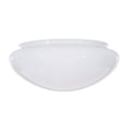 10-Inch White Classic Globe, Dome, Fitter 9-7/8 Inch, Replacement Mushroom Glass Shade for Pendant, Fan light , Bathroom