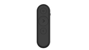 Lenovo Portable Rechargeable Presentation Remote – Bluetooth® 5.3 Wireless Clicker with Digital Pointer, USB?C Charging, Ultra?Lightweight, for Windows 10 or Later & macOS 12 or Later, Black