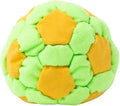 Soccer Hackys Footbag Sacks?Soft Plush Footbags for Adults,Durable Fleece Juggling Balls,for Foot Coordination Training, Stress Relief,Outdoor Play, Party Favors