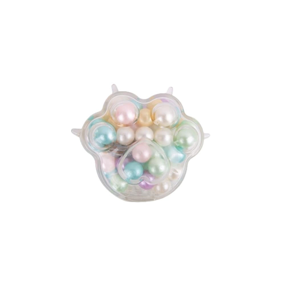 1PC Pinch Pop Sensory Ball Novel Decompression Design Iridescent Burst Beads for Desk, Travel, Party Favors, Stress Relief, Colorful