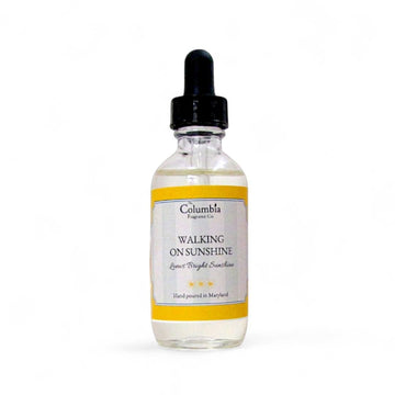 Columbia Walking on Sunshine Fragrance Oil, 2oz – Loews Resort Inspired Scent – Bright Sunshine Scent of Grapefruit, Cassis, Blood Orange, Lily & Sandalwood