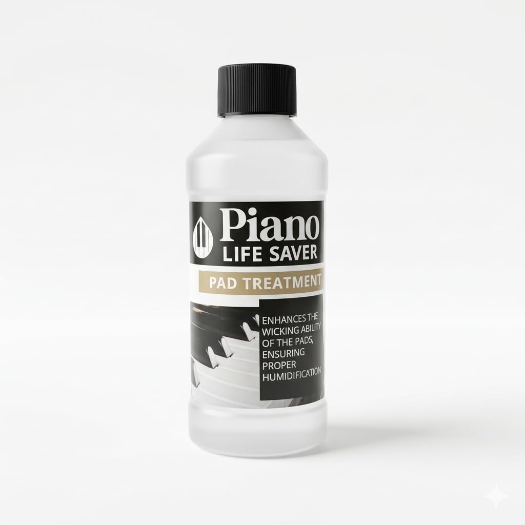 New Version Dampp-Chaser - Piano Humidifier - Pad Treatment, 8 oz with FREE Xtrendy Cloth for cleaning