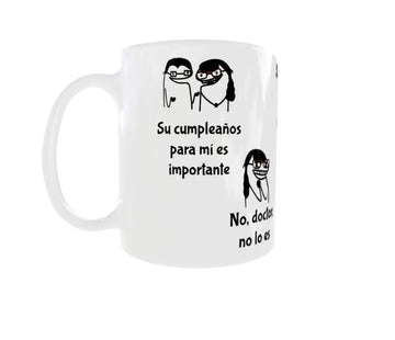 Cancion Betty su cumpleaños es importante taza flork- 11 oz taza regalo divertido- betty la fea taza- Cancion en taza