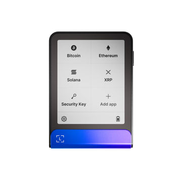 Ledger Flex Crypto Wallet Securely Manage All Your Digital Assets | Blue, 2.8" Gorilla Glass touchscreen signer, NFC, Bluetooth, Secure Element, Private backup