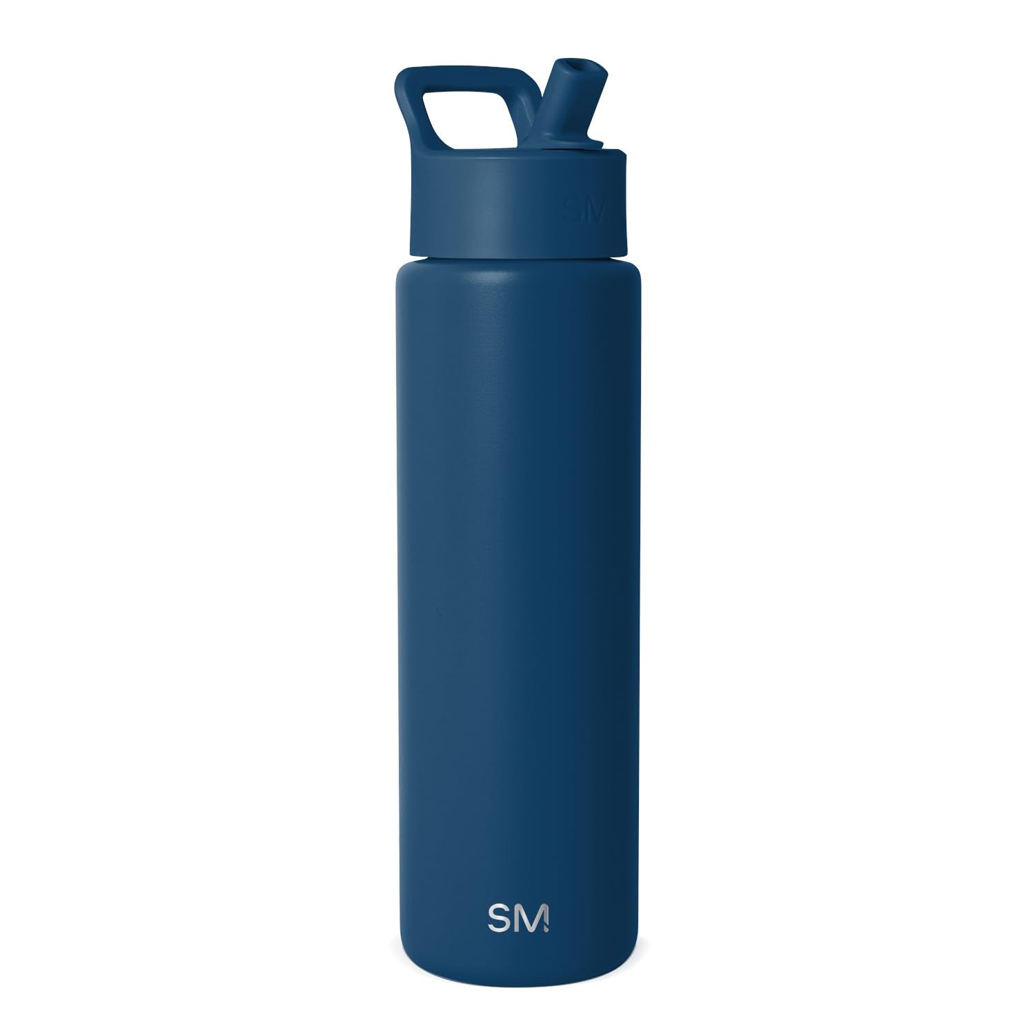 Simple Modern Water Bottle with Straw Lid | Vacuum Insulated Stainless Steel Metal Thermos | Reusable Leak Proof BPA-Free Flask for Sports Gym | Summit Collection | 30oz, Slumberland