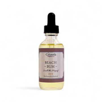 Columbia Beach Bum Home Fragrance Oil, 2oz – Suntan Lotion Scent Inspired by Coppertone, Summer Beach Diffuser Oil, Ozone Fresh & Coastal Vibes