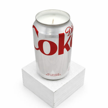 Diet Cola Soda Pop Can Soy Candle with Cola Scent - Hand Poured