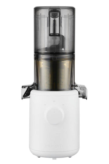 Hurom H310A Renewed Personal, Self Feeding Slow Masticating Juicer - White | Easy-Clean, Max Yield, Quiet Motor - Hopper Fits Whole Produce - BPA Free