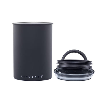 AirScape by Planetary Design | Airless Coffee Storage | 500g | Matte Black