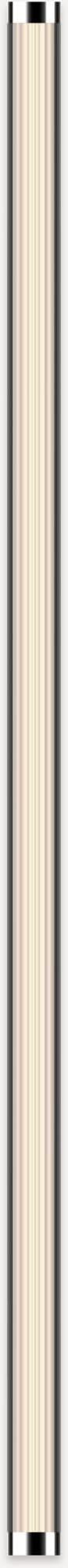 Robern: JLA40FKSC3D76-1.375"x40", FLUTED, CHROME, TENOR®