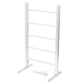 Towel Warmer/Electric Heated Clothes Airer Dryer Rack, Free Standing Towel Warmer Radiator, Aluminum Alloy Heated Towel Rail with Waterproof Switch for Home Bathroom, 100W, 1050X580x390mm