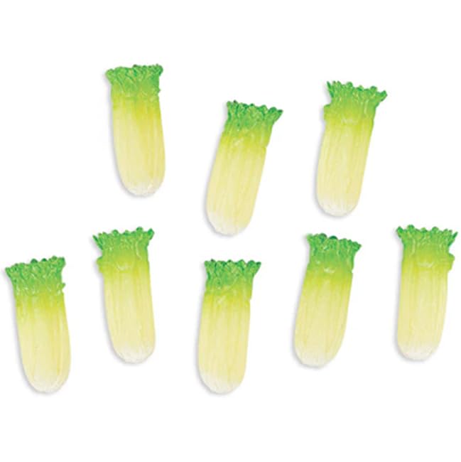 Accoutrements Archie McPhee Wow Factor: Funny Glow-in-The-Dark Itty Bitty Celery - A Weird and Novelty Reminder of Celery Superiority, Green