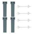 4 Pack Replacement Filter Cartridge & Check Valve Maintenance Kit for Air Purifier