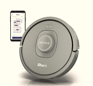 Shark RV2300 Matrix Robot Vacuum with No Spots Missed on Carpets & Hard Floors, Precision Home Mapping, Perfect for Pet Hair, Wi-Fi, Gray (Renewed)