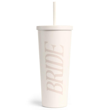 xo, Fetti Bride Tumbler - 24 Oz Stainless Steel Cup | Bachelorette Gift