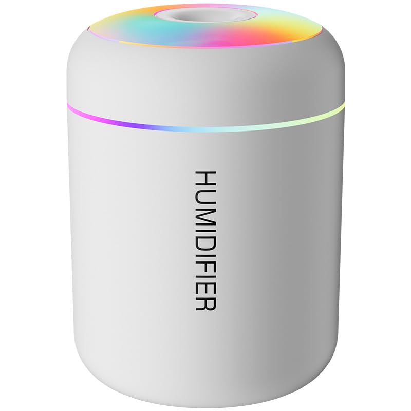 Essential Oil Aromatherapy Mist Diffuser & Humidifier | 1pc Color-Changing Night Light, Cold Mist Function, Plant Health Promotion, Plastic Material