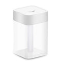 Portable Small Humidifier, Auto Shut-Off USB Personal Desktop Humidifier for Car, Office Room, Bedroom (Colorless)