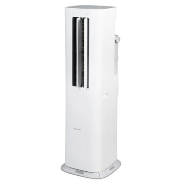 Hisense 8000 BTU 350 Sq. Ft. with Inverter Compressor, Dual Hose Portable Tower Air Conditioner HIAP0825TWD, up to 350 Sq Ft., Wi?Fi app control for Alexa/Google, Oscillating - HIAP0825TWD (Renewed)
