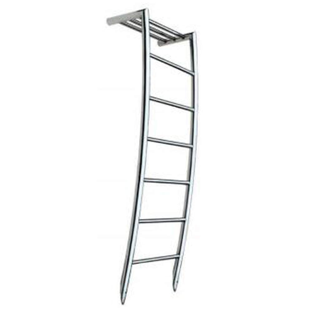 APUM Modern Wall Mounted Electric Towel Warmer in Polished Stainless Steel 60W Heater Tower Drying Rack for Bathrooms and Spa, 47 in X 18 in,Hardwired