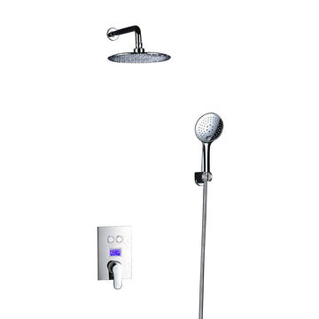 Crystal Chandelier Ceiling Fan with Lights, 22" | Smart Bladeless RGB Ceiling Fan, Remote/APP Control, Modern Low Profile Flush Mount, For Living Room, Dining Room, Bedroom