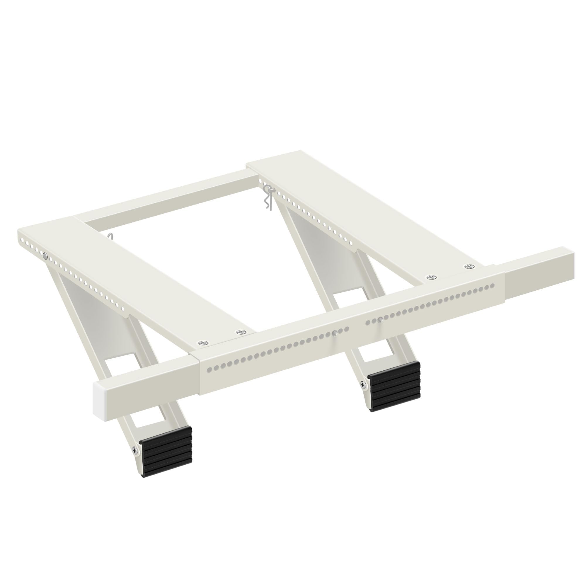 Jeacent Window AC Bracket No Drill, Heavy-Duty Window Air Conditioner Support Bracket, Up to 200lbs, Fits Single or Double Hung Windows