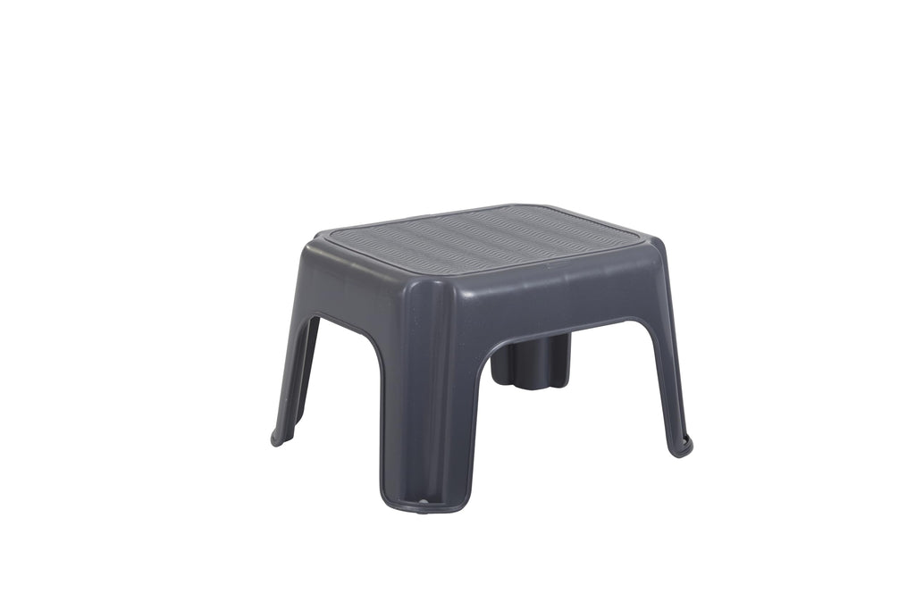 Rubbermaid One-step Stool Bisque Holds Up to 200 Pounds 7" Height Gray Durable Step Stool for Kids/bathroom/home/office/garage