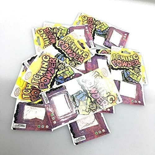 Jinshining Itching Powder Packages Prank Joke Trick Gag Magic Funny Novelty and Gag Toys, Adults Prank Kit