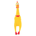 POPLAY Screaming Chicken, Squeaky Chicken Dog Toys Gag Gifts Prank Novelty Toy Party Favors for Kids Adults April Fools Pranks Goodie Bag Fillers Basket Stuffers